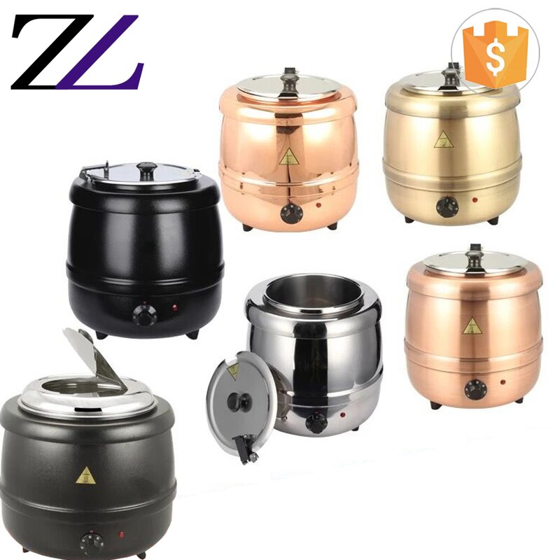 Soup Warmer Set Factory - Fuel Gas Stainless Steel Electric Tureen