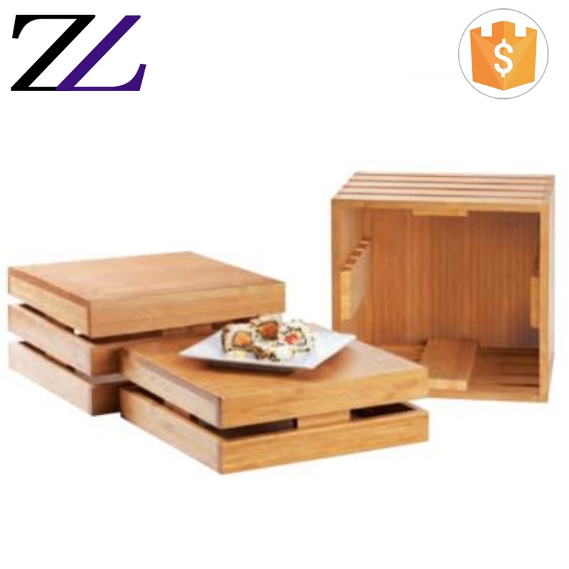 Buffet Elevation Riser Factory - Decorative Wood Carved Buffet Equipment