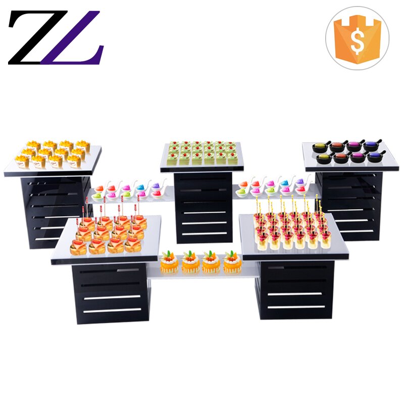 Buffet Equipment Supplier - Led Acrylic Hammered Ice Storage Tank