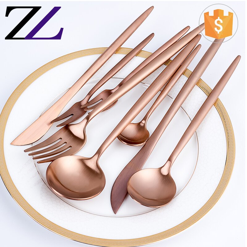 Flatware Manufacturer - Modern Stainless Steel Rose Gold Copper