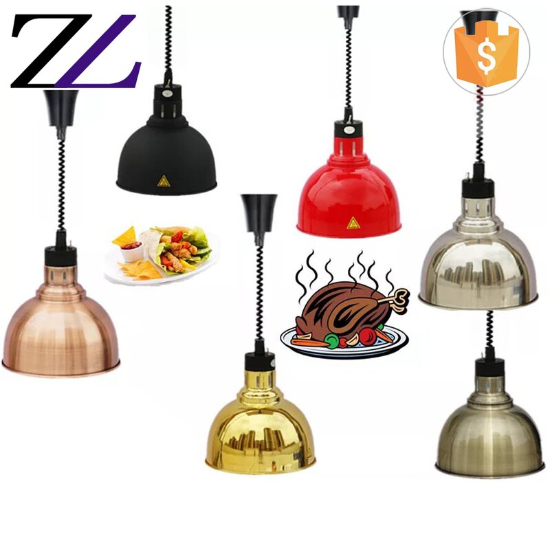 Food Heat Lamp Manufacturer - Hanging Stainless Steel Retractable