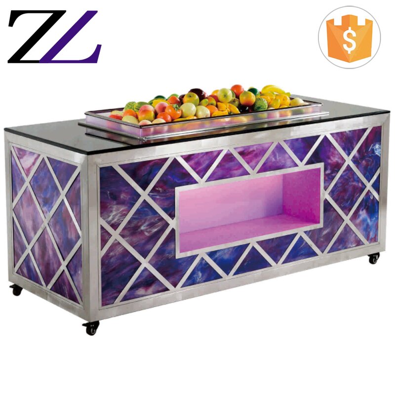 Buffet Table Manufacturer - Induction Cooking Food Display Service Station