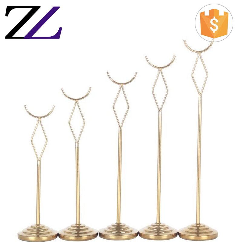 Table Number Holder Manufacturer - Stainless Steel Metal Menu Stand