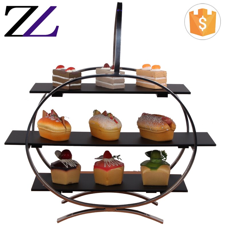 Wooden Buffet Riser Supplier - Pyramid Eiffel Tower Hotel Banquet