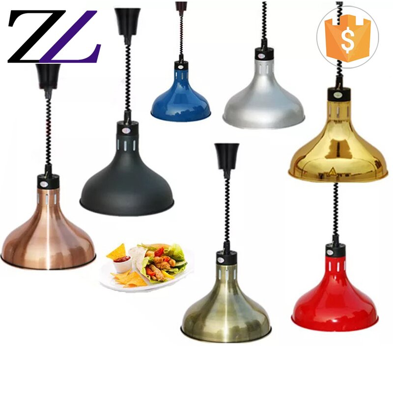 Food Heat Lamp Manufacturer - Hanging Stainless Steel Retractable