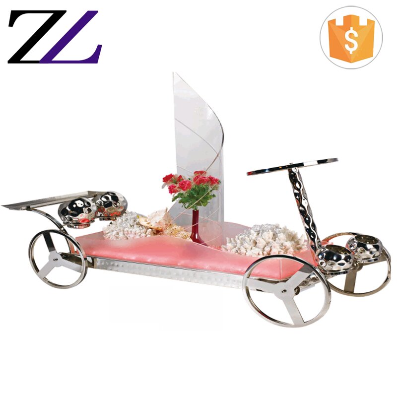 Buffet Equipment Supplier - Led Acrylic Hammered Ice Storage Tank