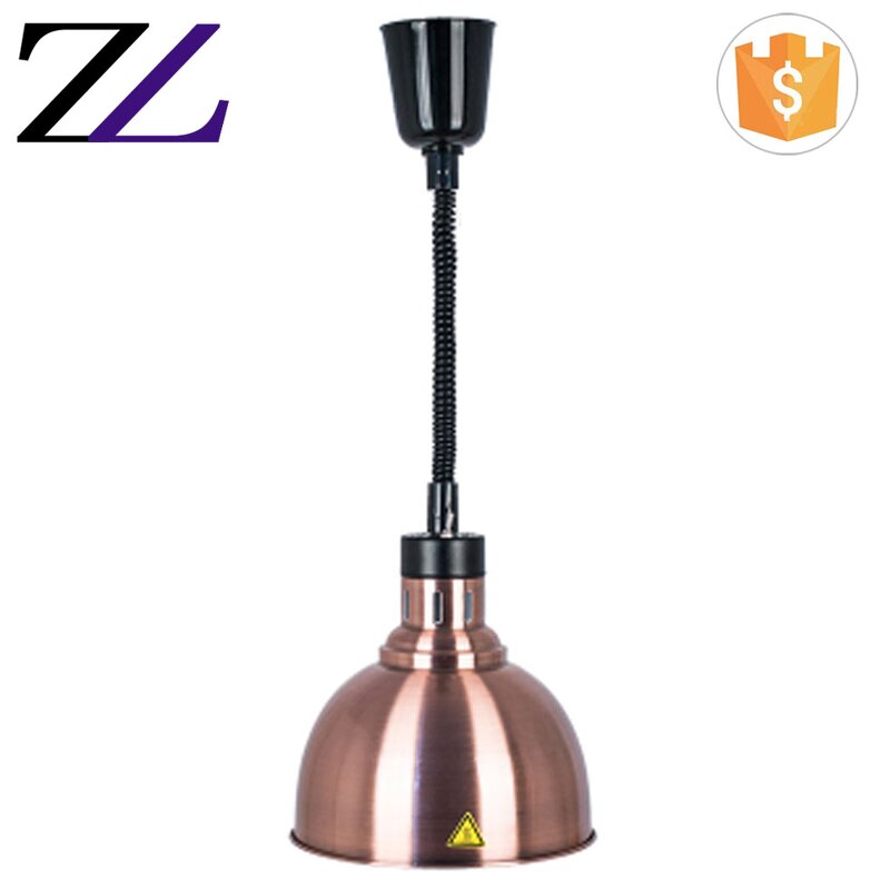 Buffet Heat Lamp Supplier - Single Head Hanging Stainless Steel Hotel