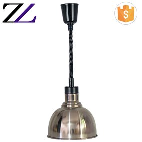 Buffet Heat Lamp Supplier - Single Head Hanging Stainless Steel Hotel