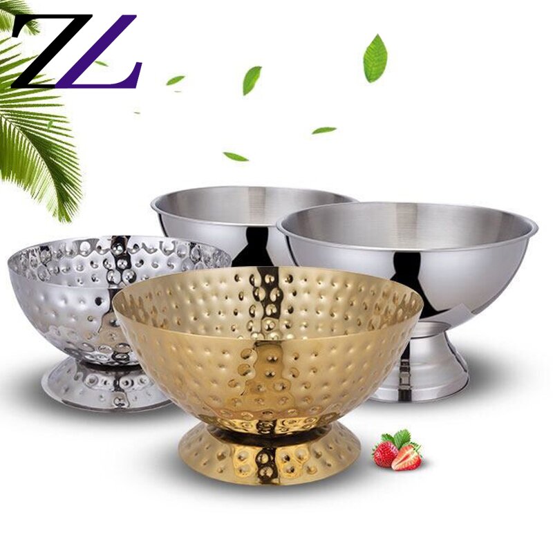 Salad Bowl Manufacturer - Stainless Steel Vintage Decorative Buffet
