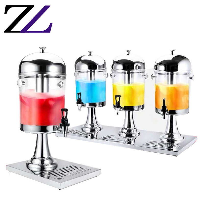 Cold Drink Dispenser Factory - 6L Commercial Glass Luxury Party