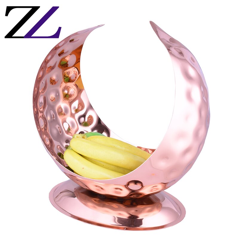 Fruit Bowl Factory - Kuwait Arabic Luxury Hammered Bowl with Stand