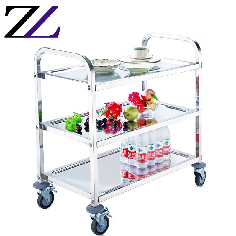 Food Trolley Supplier - Gold Liquor Wine Tea Water Bottle Service Cart