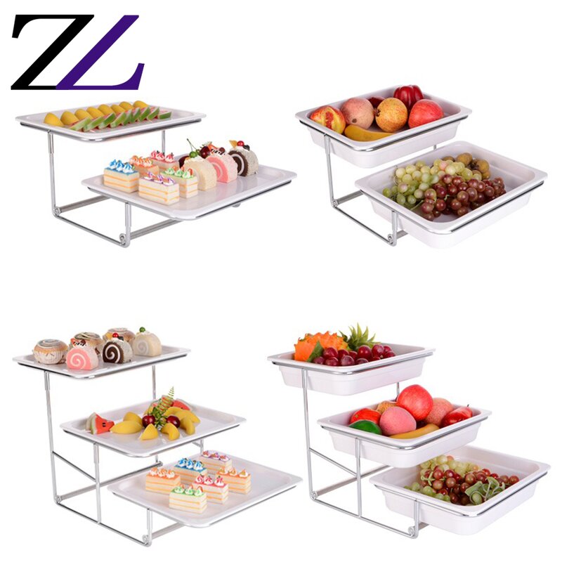 Wooden Buffet Stand Supplier - Beech Wooden Elevation Serving Risers Set