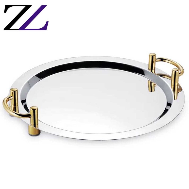 Dinnerware Set Factory - Hotel Banquet Stainless Steel Wedding Plates