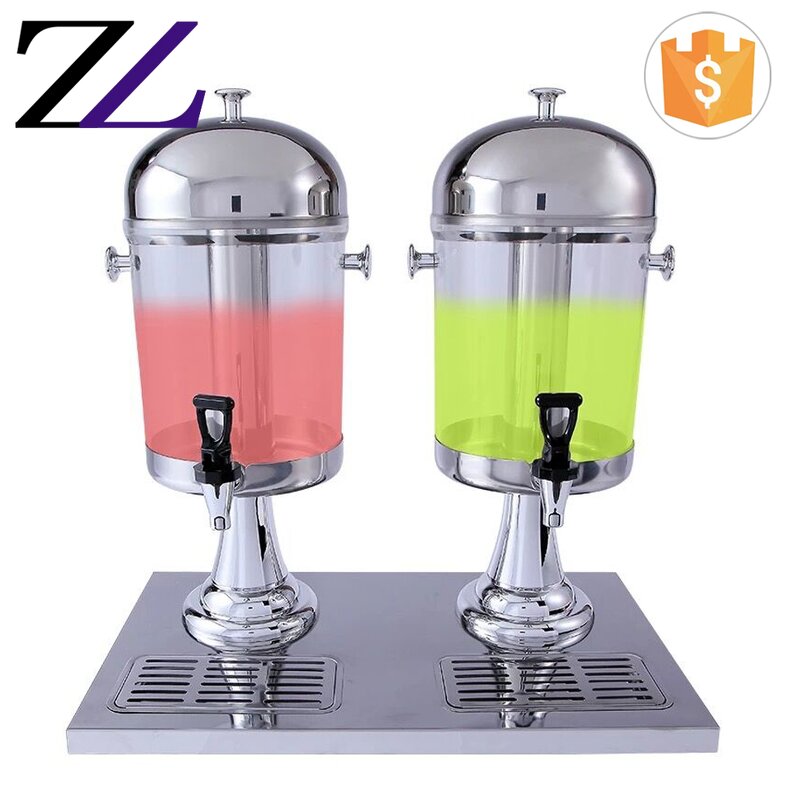 Cold Drink Dispenser Manufacturer - 8-24L Electric Double Tank Automatic