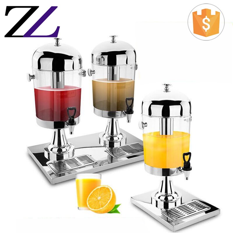 Cold Drink Dispenser Manufacturer - 8-24L Electric Double Tank Automatic