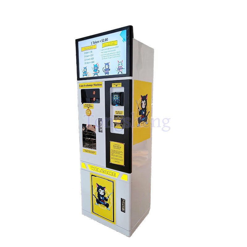 Coin Vending Machine Manufacturer - High Quality Token ATM with Bill Acceptor