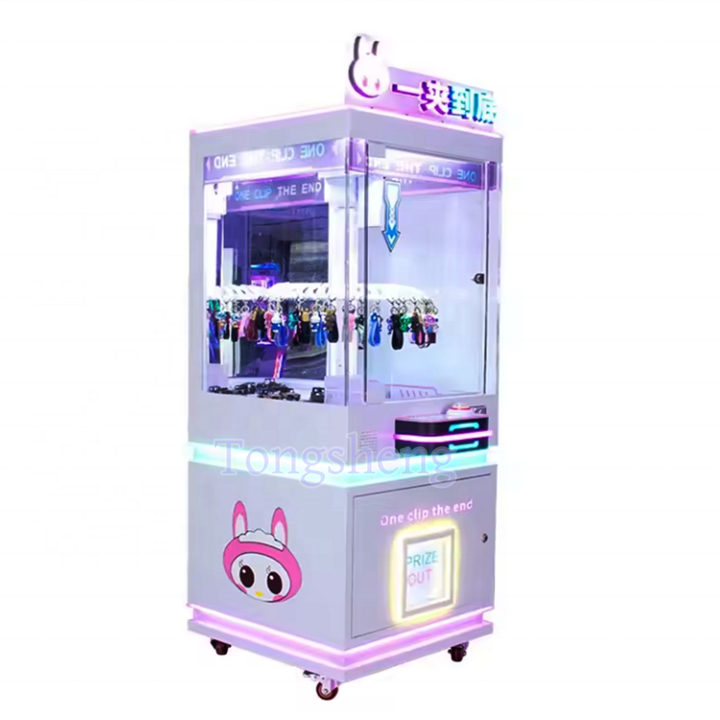 Clip Game Machine Manufacturer - Arcade Find Toys 40 Clip Crane Machine