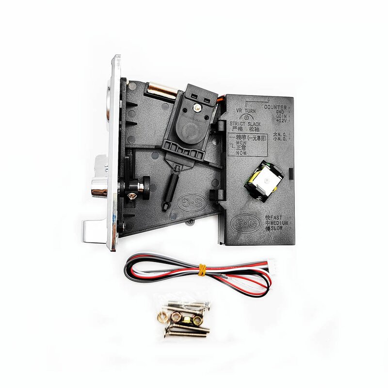 Token Acceptor Supplier - OEM ABS Plastic Panel Single Coin Acceptor