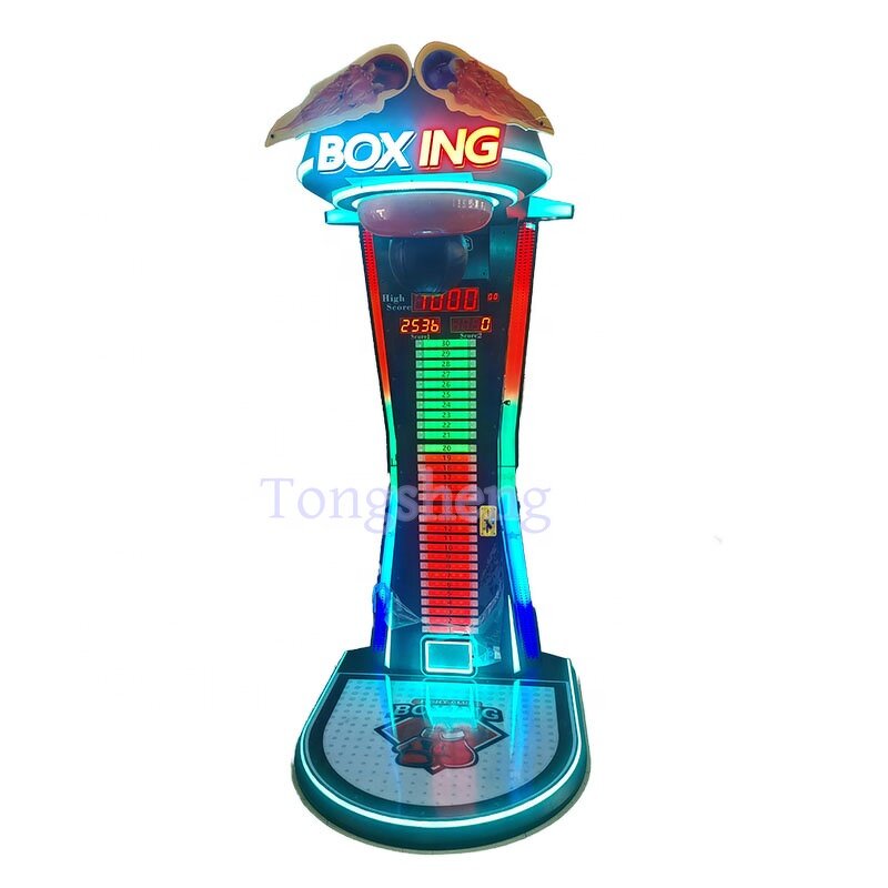 Boxing Game Machine Manufacturer - Coin Operated Card Payment Punching Bag