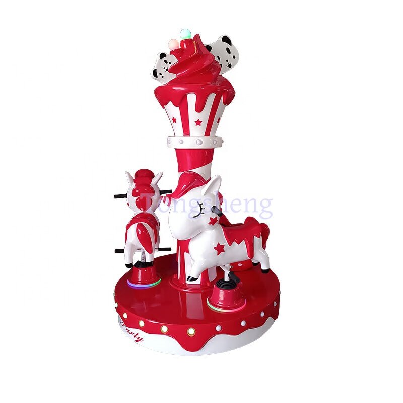 Carousel Ride Manufacturer - Coin Operated Mini Horse Merry Go Round