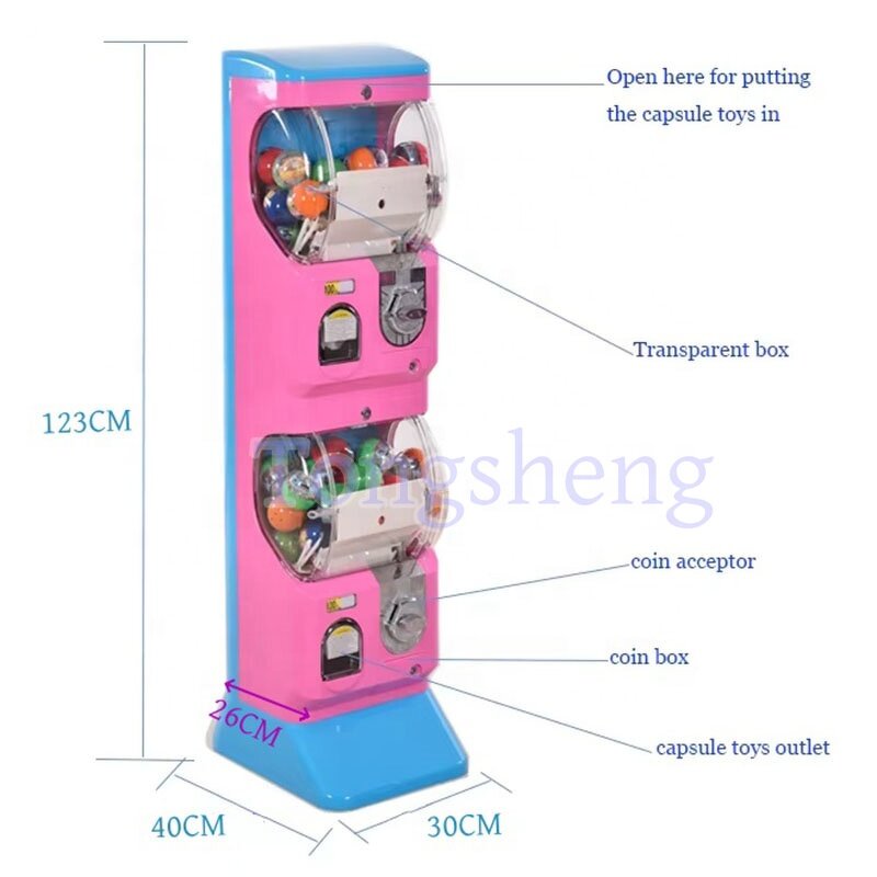 Gachapon Machine Manufacturer - Double-layer Universe Code Egg Machine