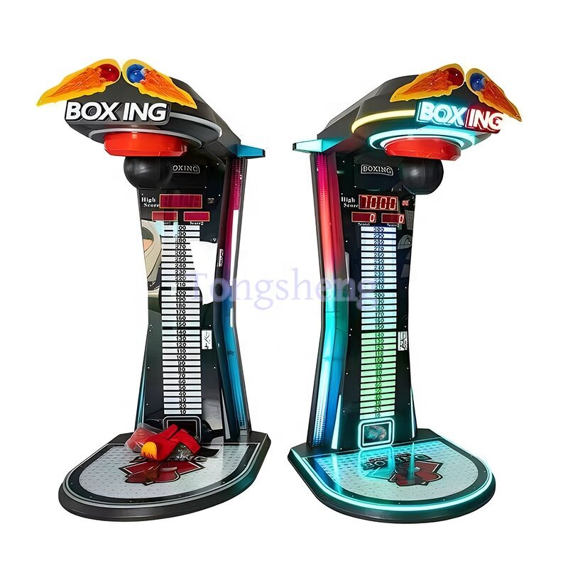 Boxing Game Machine Manufacturer - Coin Operated Card Payment Punching Bag