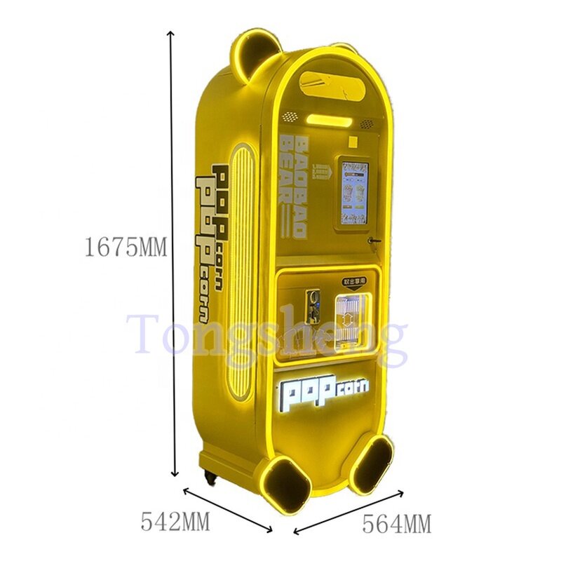 Popcorn Machine Manufacturer - Commercial Pop Corn Making Vending Machine