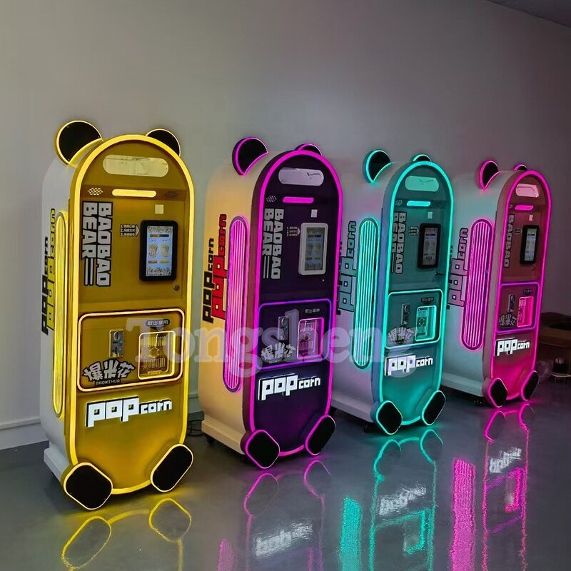 Popcorn Machine Manufacturer - Commercial Pop Corn Making Vending Machine