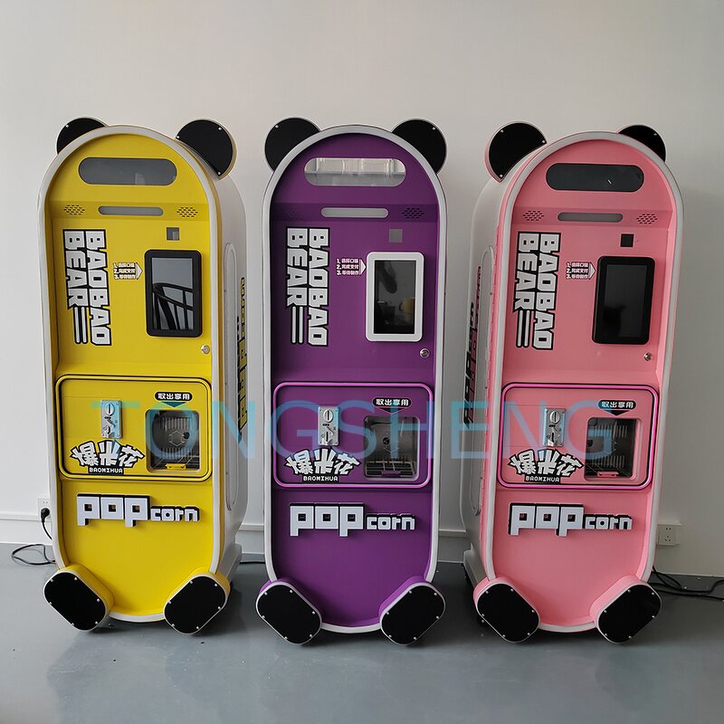 Popcorn Vending Machine Manufacturer - Children's Automatic Coin Operated Game