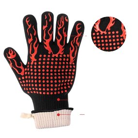 BBQ Glove Manufacturer - Cooking Grilling Heat Resistant Silicone Mitts