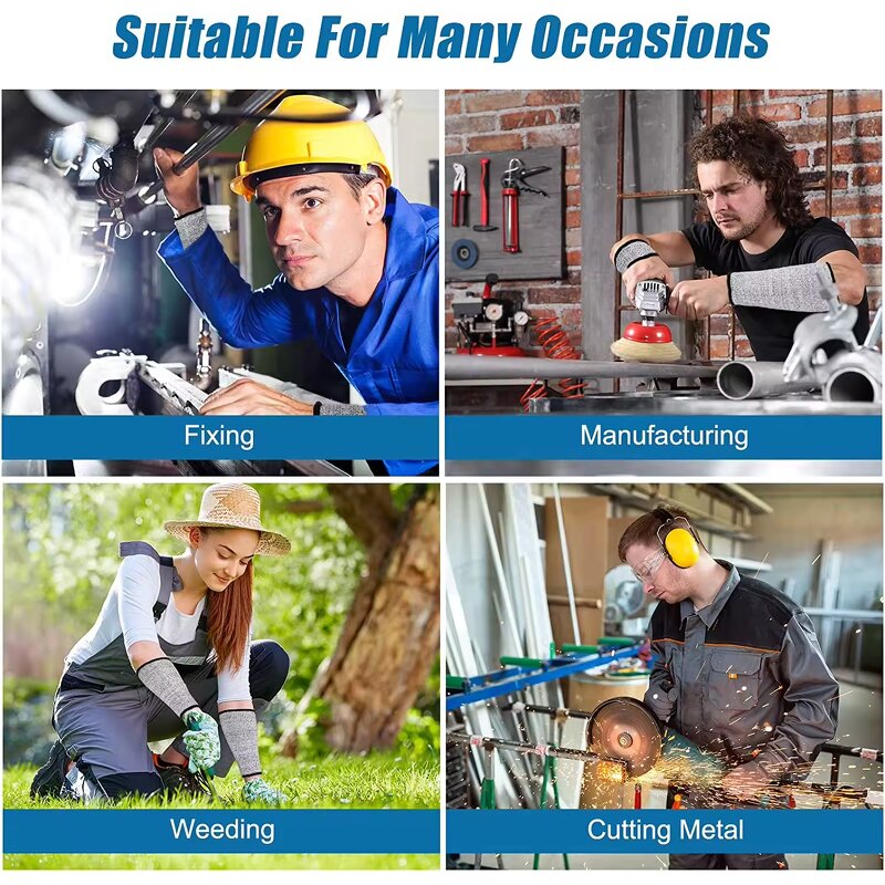 Work Sleeves Manufacturer - HPPE Cut Protection for Labor Safety