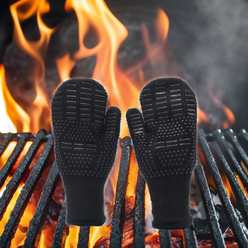 BBQ Grill Mitts Manufacturer - Deyan 800 Degree Canvas Anti-Cutting