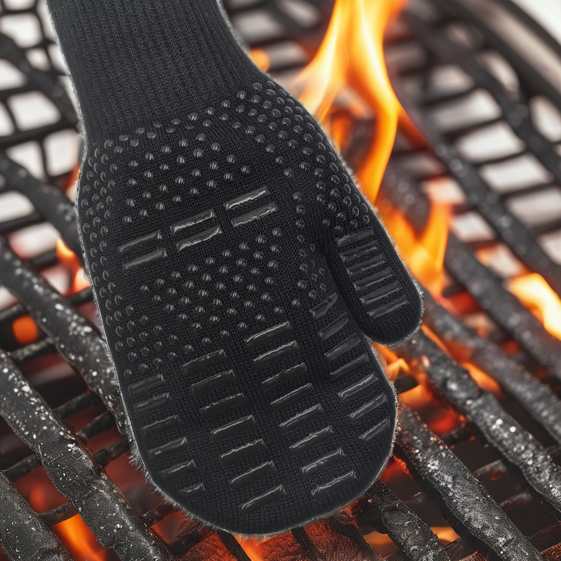 BBQ Grill Mitts Manufacturer - Deyan 800 Degree Canvas Anti-Cutting