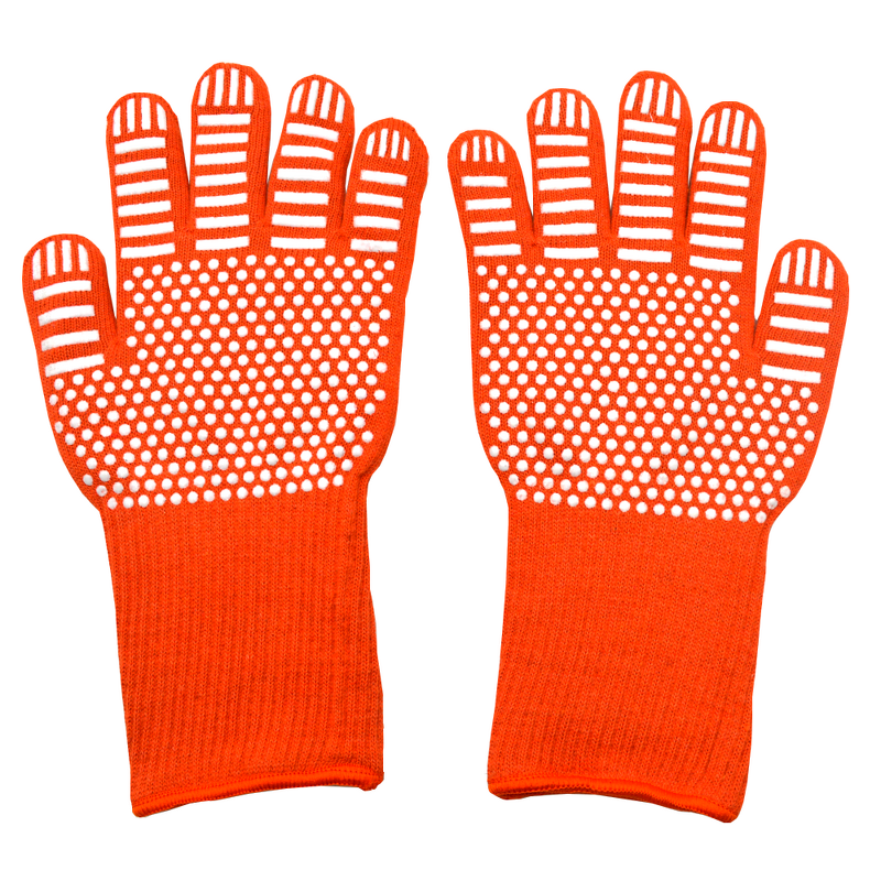 BBQ Grill Gloves Manufacturer - Custom Logo Silicone Aramid 1472 F