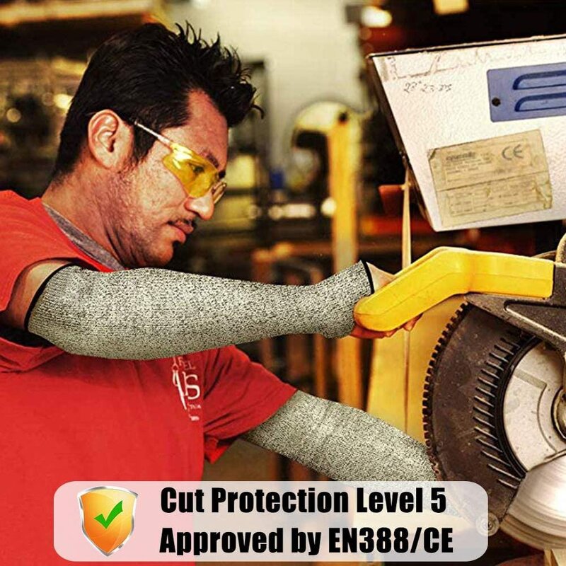 Work Sleeves Manufacturer - HPPE Knife Protection Anti Cut Sleeves