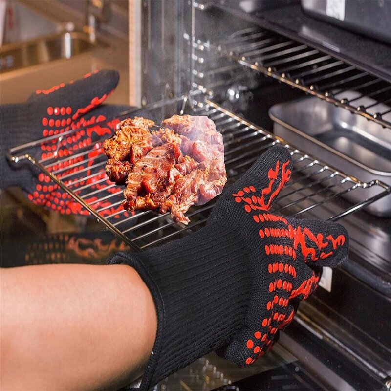 Silicone Oven Mitts Manufacturer - Food Grade Non-Stick Heat Resistant BBQ
