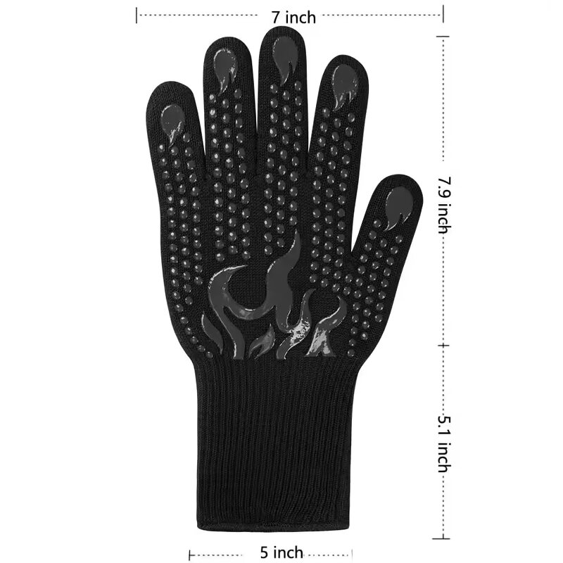 BBQ Gloves Manufacturer - Grill Armor 800 Degree EN407 Certified