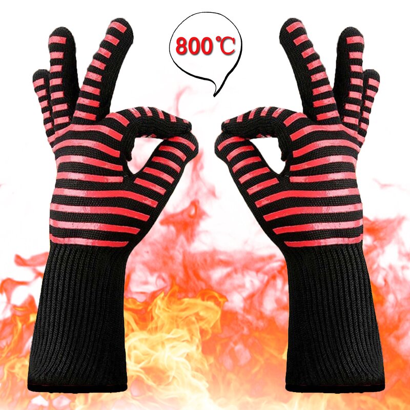 Heat Insulation Gloves Manufacturer - 800 Degrees Flame Retardant Anti-scald