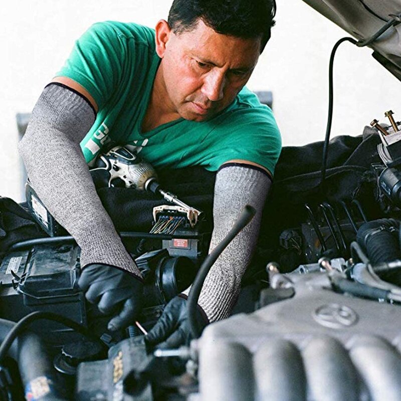 Protective Arm Sleeves Manufacturer - Level 5 with Thumb Slot Guard