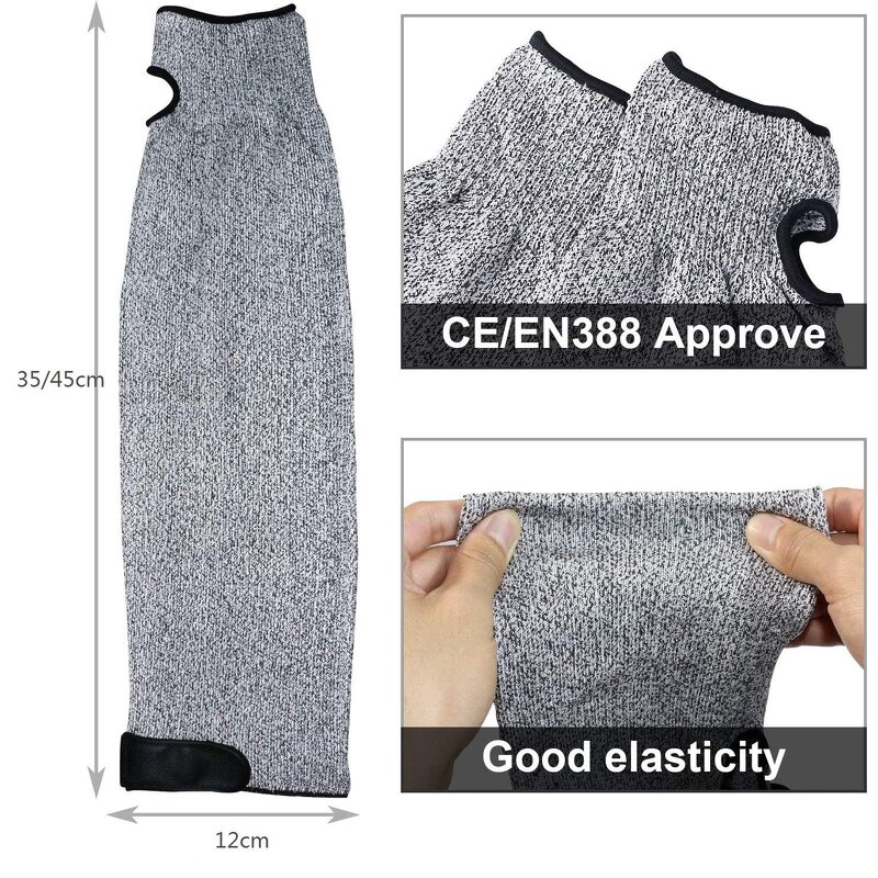 Arm Guard Sleeves Manufacturer - HPPE Level 5 Adjustable Long Arm