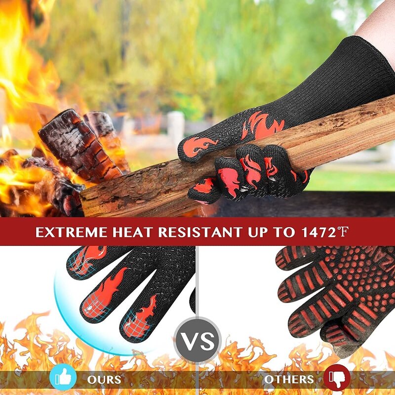 Oven Gloves Manufacturer - Top Seller Heat Resistant BBQ Grilling