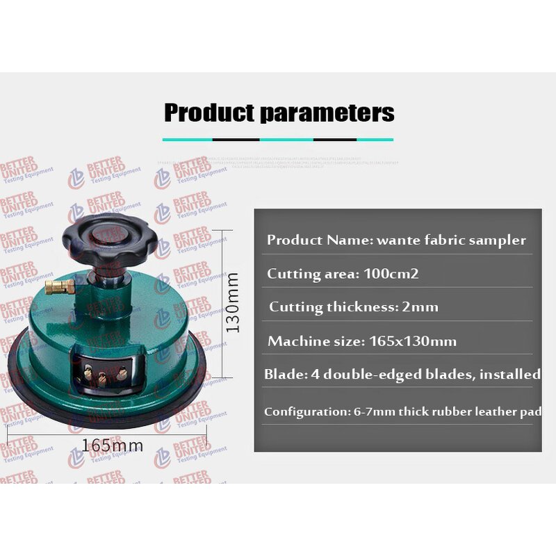 Fabric Sample Cutter Factory - Circular Cutting GSM Cutter 1 Year