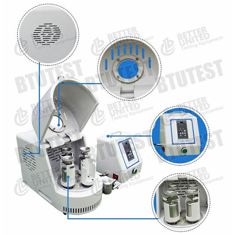 Dual Planetary Ball Mill Factory - Standard Accuracy OEM/ODM Customized