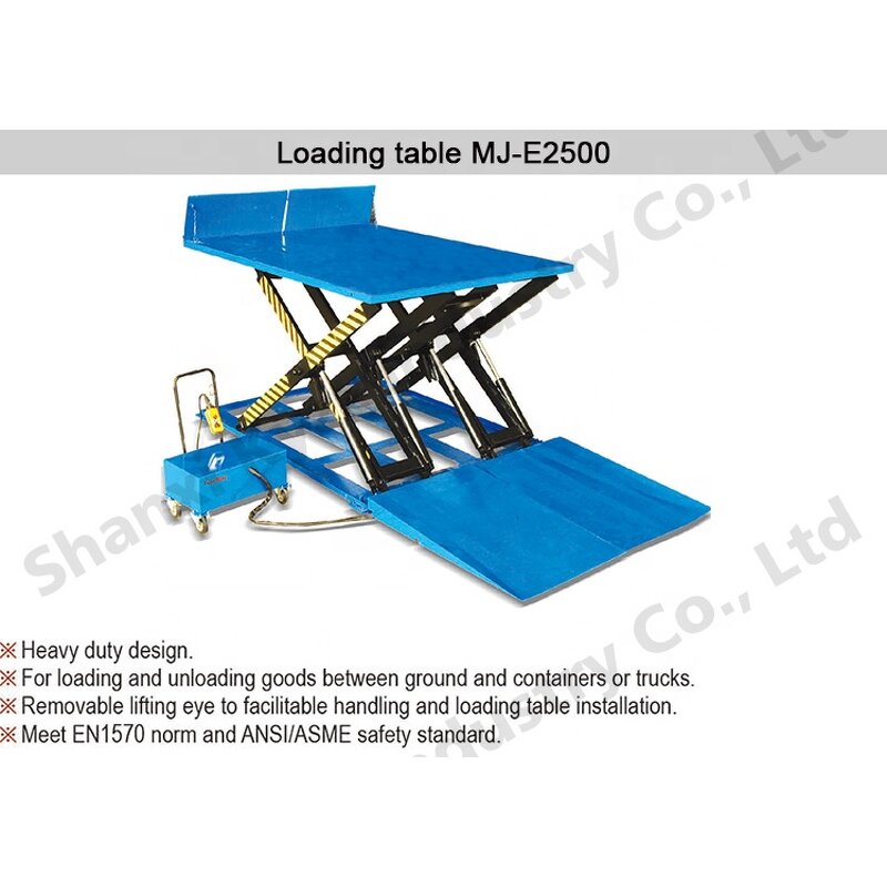 Electric Scissor Lift Manufacturer - Mounted Truck Container Loading Platform