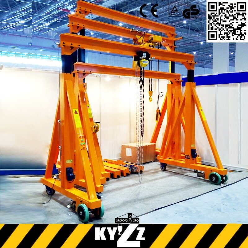 Gantry Crane Manufacturer - A-Frame Self-Propelled Electric Portable Crane