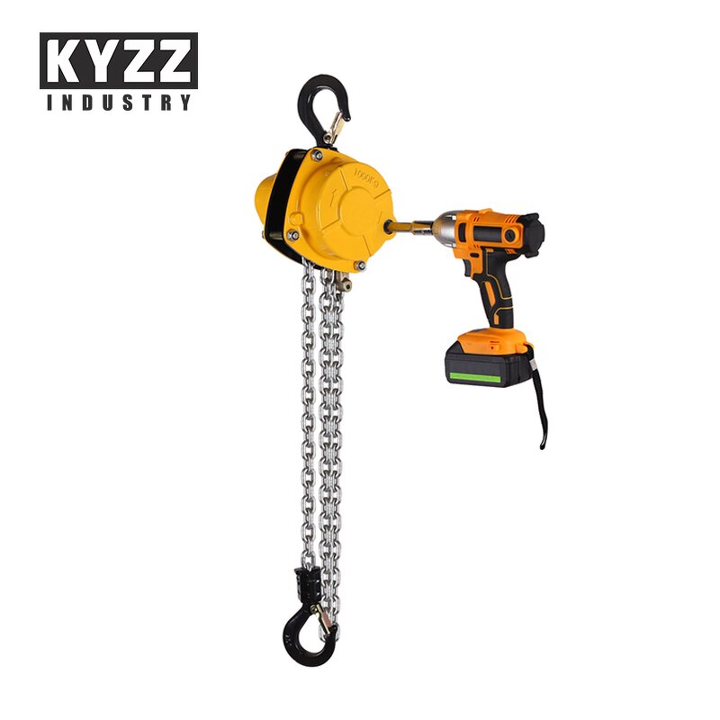 Manual Chain Hoist Manufacturer - Low Headroom with Gear Trolley 0.5-10T