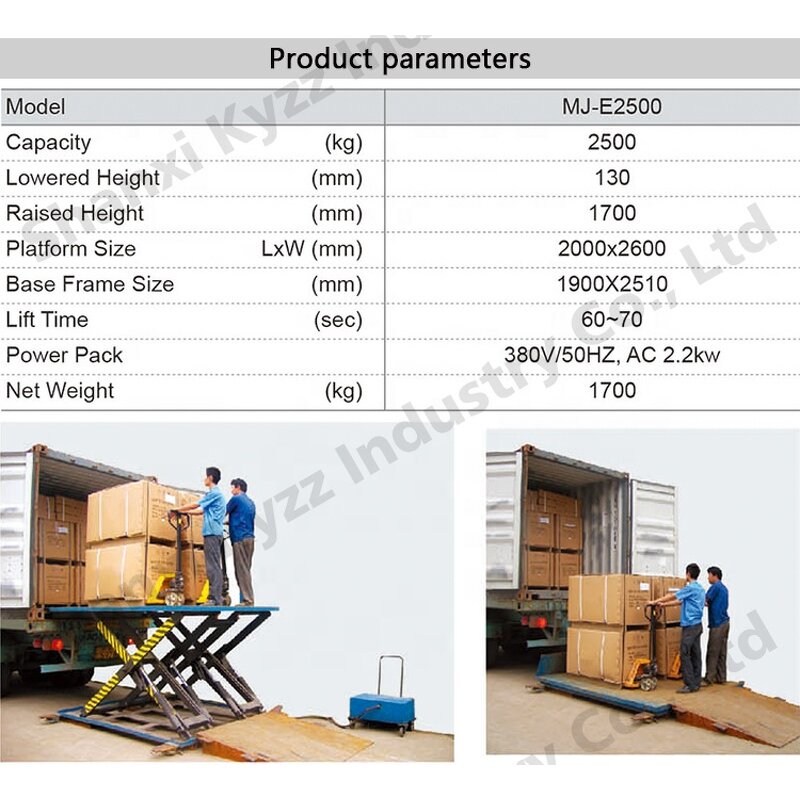 Electric Scissor Lift Manufacturer - Mounted Truck Container Loading Platform
