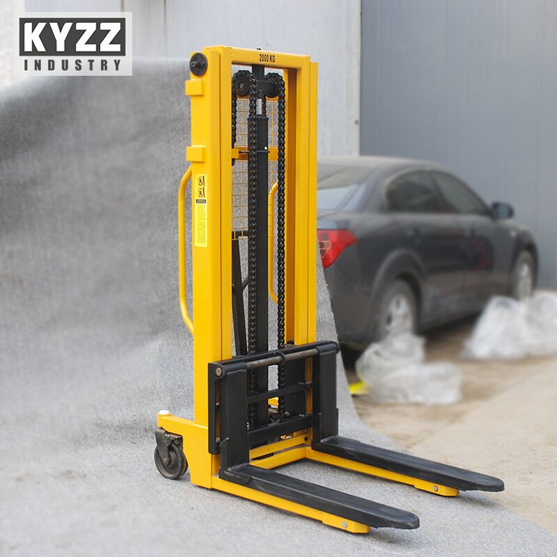 Manual Pallet Stacker Manufacturer - 1-3 Ton Hydraulic Hand Winch Lift