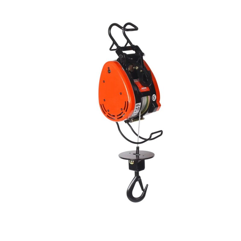 Mini Electric Hoist Manufacturer - 230V PA Wire Rope 100kg Electric Winch